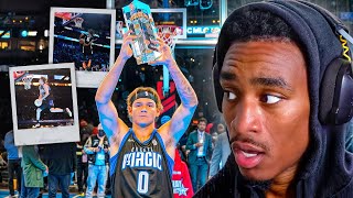 TahjV Reacts to 2025 NBA Dunk Contest [Full Highlights]