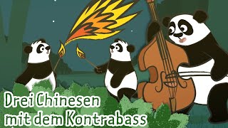 Drei Chinesen mit dem Kontrabass | Kinderlieder - die kleine Eule \u0026 ihre Freunde