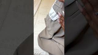 Unboxing the Aritzia Effortless pants in Nomad Taupe🥰😍