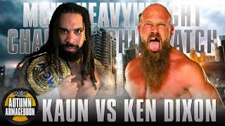 MCW Heavyweight Championship: Kaun vs. Ken Dixon | FULL MATCH