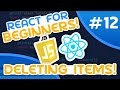 React for Beginners #12 - Deleting Items