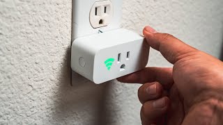 This Smart Plug Will Add Voice Control to ANY OUTLET! (Amazon Smart Plug Setup and Review)