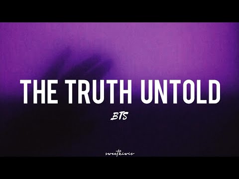 BTS - THE TRUTH UNTOLD (EASY LYRICS) - YouTube