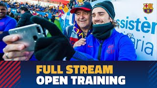 [FULL STREAM] Open doors training session