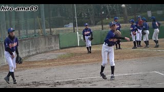 《中学軟式》【サイドノック】　広島ライジングス　《第２回 広島レイワンズベースボールクラブ中学生親善野球大会》