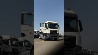 تسليم دفعة كبيرة من شاحنات مان الألمانية لشركة المخازن والخدمات المساندة #شاحنات #mantruck