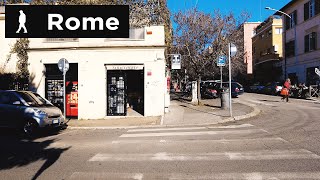 Rome Sunshine walk from Ponte Testaccio to Largo Alfredo Oriani | Outside Walker