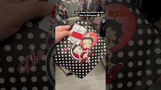 Cute Betty Boop Bag $10.49 #bettyboop #burlingtonfinds #shoppingvlog #shoppinghaul #shoppingtime