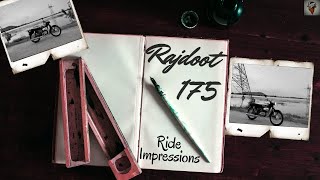 A CLASS apart !!! | Rajdoot 175 | Ride experience | #TAMIL