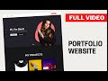 [FULL COURSE] Design A Responsive Portfolio Website Using HTML, CSS & JS