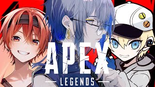 【APEX】新seasonランク認定戦 w/かわせ,まいたけ【小柳ロウ/にじさんじ】