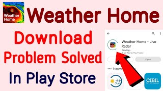 fix can't install Weather Home app not download problem solved on google play store & ios