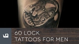 60 Lock Tattoos For Men