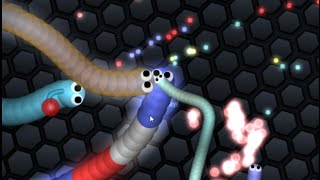 BEST DOUBLE KILL EVER- Slither.io #1