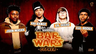 Bar Wars Cypher Ep. 3 || Kai Bandz, John Mackk, Lil Seeto & Lul Booga - West Coast Livin