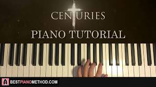 HOW TO PLAY - Fall Out Boy - Centuries (Piano Tutorial Lesson)