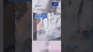 Pamamaril at pagnanakaw sa gasolinahan #shorts | Saksi