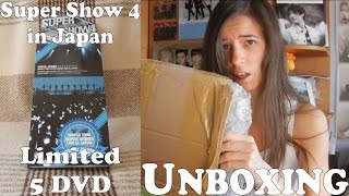 Unboxing - Super Junior Super Show 4 in Japan Limited 5 DVD version (Osaka and Tokyo)