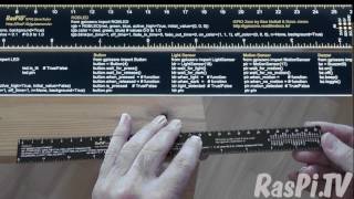 RasPiO GPIO Zero Ruler playing C major scale