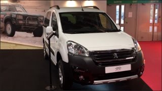 Peugeot Partner Tepee 4x4 Dangel 2016 In detail review walkaround Exterior