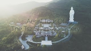 Tsz Shan Monastery, Hong Kong - 4K Aerial Video - The Most Beautiful Monastery In Tai Po, Hong Kong