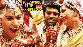 Ram Charan And Upasana Konidela CUTE Moments From Marriage Video | Ram Charan Latest Video | NB