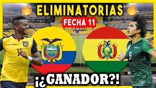 (CONFIRMADO) SORPRESIVA ALINEACION! DE ECUADOR VS BOLIVIA 2021 HOY ELIMINATORIAS SUDAMERICANAS LATRI