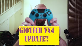 Giotech VX4 PS4 Controller Update!