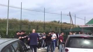 Derby, tifosi biancocelesti arrivano al PalaGems