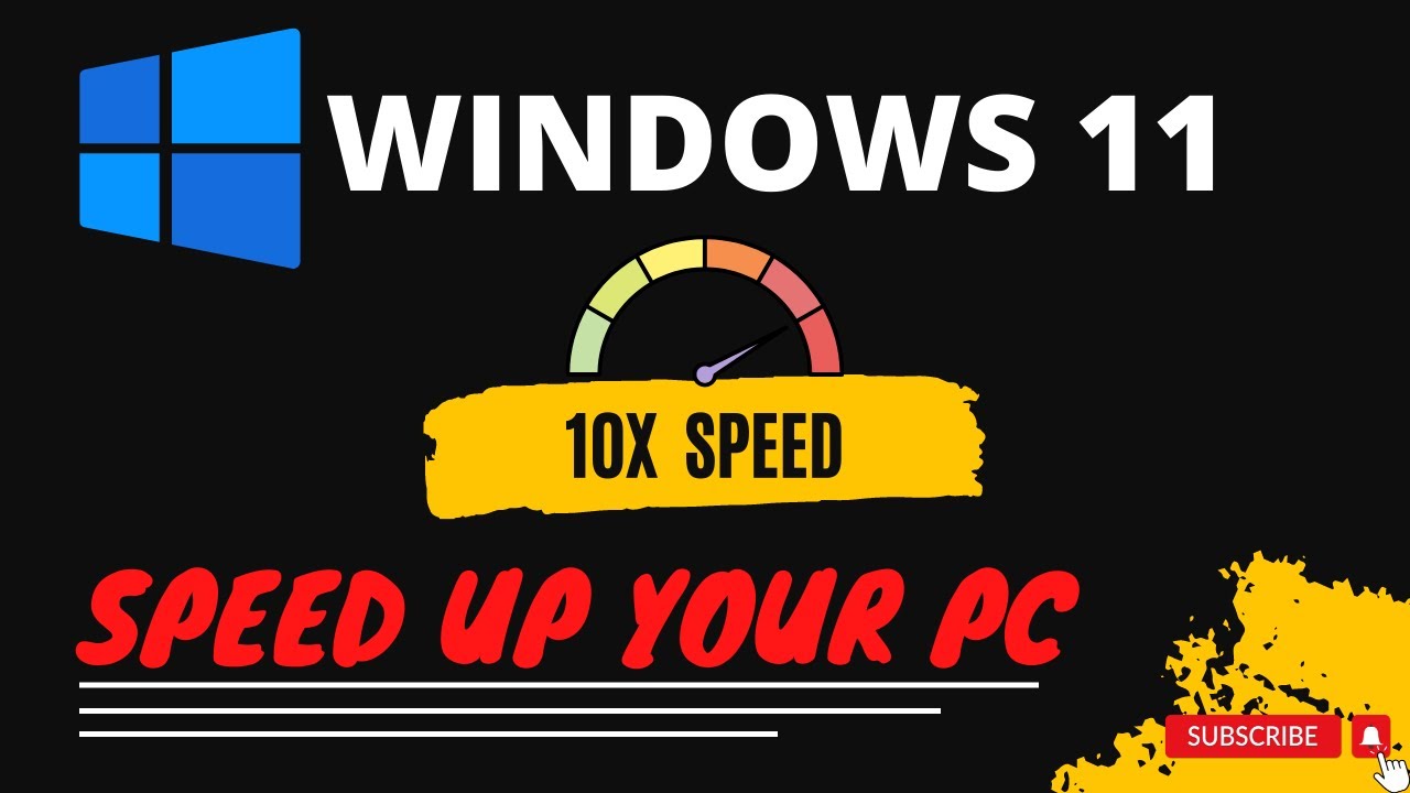 How To Speed Up Windows 11 | 10x Faster | Only In 2 Mins - YouTube