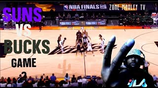 SUNS VS BUCKS -NBA FINALS GAME 2 (REACTION!!!)