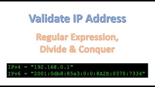 Validate IP Address