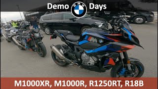 BMW Demo Days M1000XR, M1000R, R1250RT and R18 Bagger - Austin, Texas