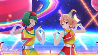 【歌マクロス】【高画質】クロスオーバーライブ 星間飛行～Freyja Ver.~ マクロスＦ×Δ 特別演出　UtaMacross Macross Frontier × Delta New Live