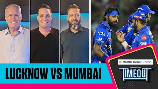 IPL 2024 - LSG vs MI | Timeout LIVE | Can Mumbai keep their playoff hopes alive?