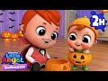 Mencari Permen di Malam Halloween | Little World Bahasa Indonesia | Kartun dan Lagu Anak