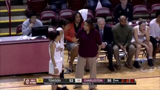 CofC Women's Basketball - Towson Highlights