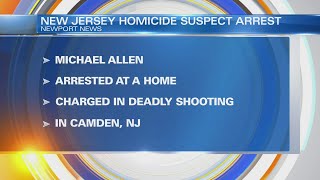 NJ homicide suspect arrested in Newport News