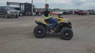 2007 CAN AM 800 RENEGADE QUAD