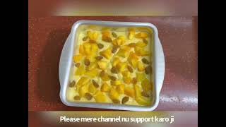 मैंगो आइसक्रीम mango icecream ਅੰਬ ਦੀ ਟੇਸਟੀ ਆਈਸਕ੍ਰੀਮ #icecreamrecipe@BaljindersKitchen