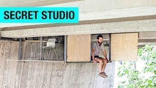 A Secret Studio Build Beneath A Busy Bridge In Valencia by Designer | Muhammad Waqas