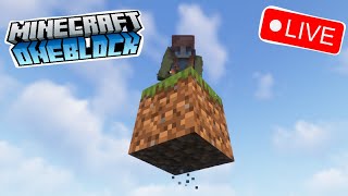 VOD: Minecraft Skyblock, but it's One Block [#1]!