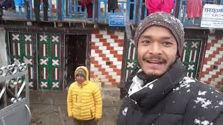 SnoW fall In Pandusain Bajura Nepal