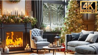 Top Christmas Songs Playlist 🎄 Classic Christmas Music with Fireplace 🎅🏼 Merry Christmas 2024