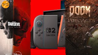 TRAILER REACTION:DAREDEVIL BORN AGAIN, NINTENDO SWITCH 2, DOOM: DARK AGES, \u0026 MORE|THE AFTERNOON TUNE