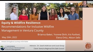 UCSB Bren School Kindling Equity - Equity & Wildfire Resilience