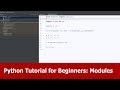 Python Tutorial Modules