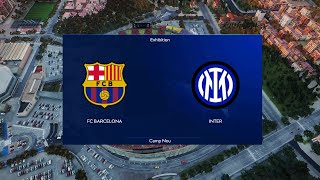Barcelona vs Inter Milan | Camp Nou | 2022-23 UEFA Champions League | PES 2021