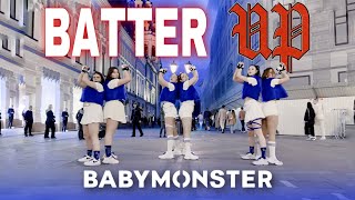 [KPOP IN PUBLIC | ONE TAKE] BABYMONSTER - 'BATTER UP' + PARTS by MINIZIZE | Cover Dance by OmeLoud