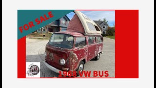 1968 Vw camper bus for sale Volkswagen baywindow